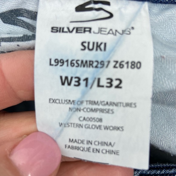 SILVER Suki Jeans Mid Rise Bootcut - Picture 6 of 9